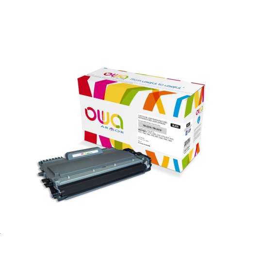 OWA Armor toner pre BROTHER HL 2130, 2240, 2250, 2270, DCP 7055, 7057,MFC 7360, 1200 strán, TN2210, čierny/čierny (TN-2210)