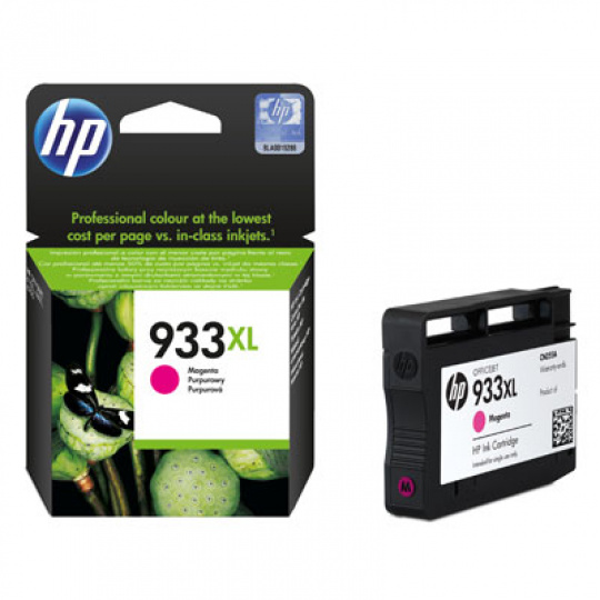 Atramentový vozík HP 933XL Magenta, 9 ml, CN055AE (825 strán)