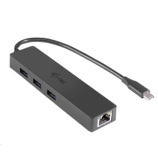 iTec USB-C 3.1 Slim 3-portový HUB + RJ-45