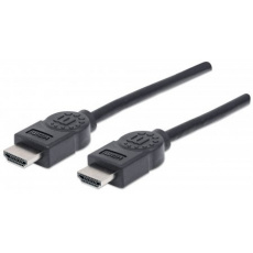 MANHATTAN kábel High Speed HDMI 4K, 3D, samec na samca, tienený, čierny, 5 m MANHATTAN kábel High Speed HDMI 4K, 3D, samec na samca, tienený, čierny, 5 m