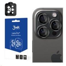 3mk Lens Protection Pro pro Apple iPhone 15, Graphite 3mk Lens Protection Pro pro Apple iPhone 15, Graphite