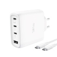 TRUST GaN Nabíječka MAXO 65W, 3xUSB-C,1xUSB-A, bílá