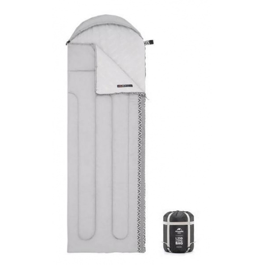 Naturehike spací pytel L250 1500G - šedý