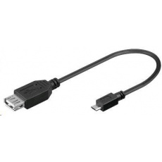 PREMIUMCORD Redukcia USB 2.0 A - Micro B OTG, kábel (F/M, kompatibilný s On The Go) PREMIUMCORD Redukcia USB 2.0 A - Micro B OTG, kábel (F/M, kompatibilný s On The Go)