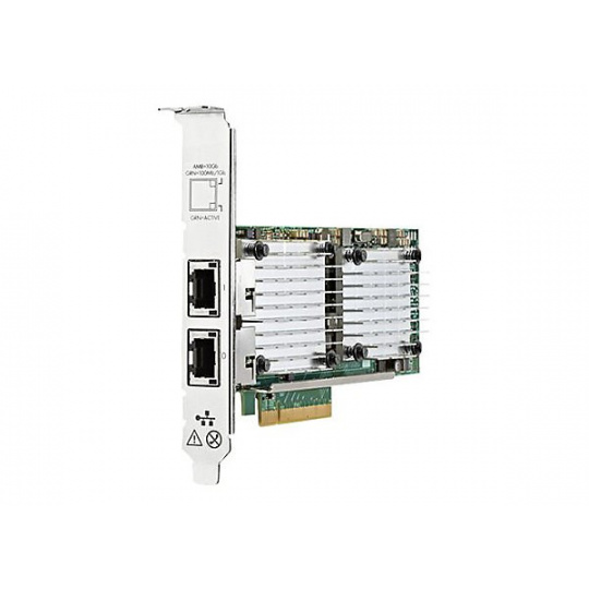 HP Ethernet 10Gb 2-port BASE-T 530T 57810SAdapter (with low profile bracket)