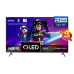 BAZAR - CHiQ U50QST TV 50", UHD, QLED, ultratenká, Google TV, DLG 120 Hz, Dolby Audio, Frameless, metalická - Poškozený