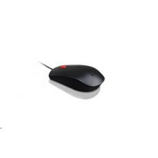 LENOVO myš drotová Essential USB Mouse - 1600dpi, Optical, USB, 3 tlačidla, čierna LENOVO myš drotová Essential USB Mouse - 1600dpi, Optical, USB, 3 tlačidla, čierna