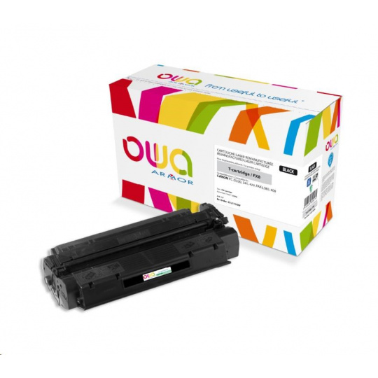 OWA Armor toner pre CANON PC D320, D340 / Fax L380, 400, 3500 strán, kazeta T,FX8, čierna/čierna (Cartridge-T,FX-8)