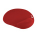 C-TECH Podložka pod myš gélová MPG-03, červená, 240x220mm