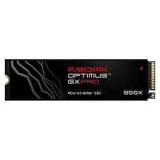 SANDISK SSD OPTIMUS GX PRO 850X NVMe 2TB PCIe, Gen4, (R:7300, W:6600MB/s) SANDISK SSD OPTIMUS GX PRO 850X NVMe 2TB PCIe, Gen4, (R:7300, W:6600MB/s)