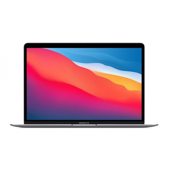 APPLE MacBook Air 13'', čip M1 s 8-jadrovým CPU a 7-jadrovým GPU, 256 GB, 16 GB RAM - vesmírne sivá
