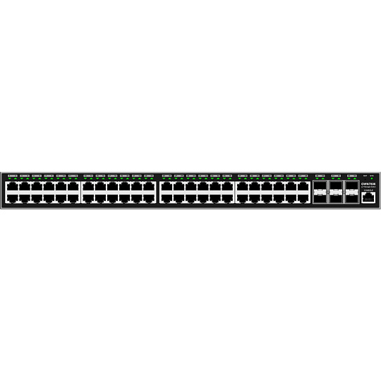 Grandstream GWN7806 Layer 2+ Managed Network Switch, 48 portů / 6 SFP+