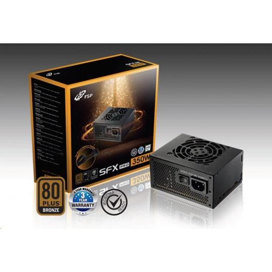 Napájací zdroj Fortron 450W SFX PRO 450, 80PLUS Bronze, Full Range, SFX&ATX, plná ochrana