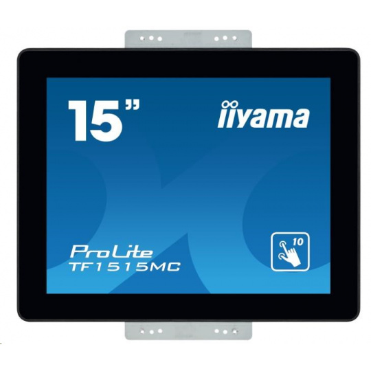 iiyama ProLite TF1515MC-B2, 38.1 cm (15''), kapacitný, 10 TP, čierny