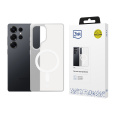 3mk ochranný kryt Smoke MagCase White pro Samsung Galaxy S25 Ultra