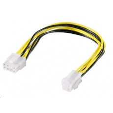 PREMIUMCORD Redukcia napájacieho zdroja na P4 4pin/Male 8 pin/Female PREMIUMCORD Redukcia napájacieho zdroja na P4 4pin/Male 8 pin/Female