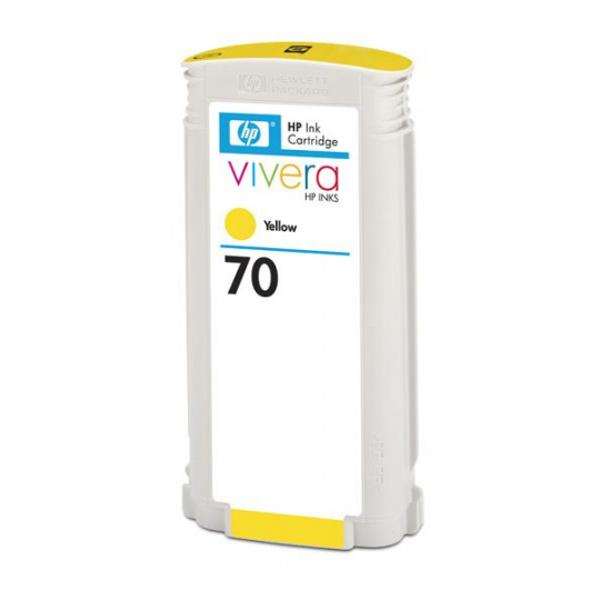 Žltý atrament HP 70 DJ, 130 ml, C9454A