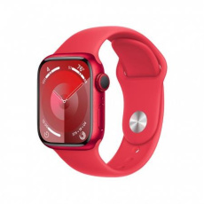 APPLE Watch Series 9 GPS 45mm RED Aluminium Case with RED Sport Band - M/L APPLE Watch Series 9 GPS 45mm RED Aluminium Case with RED Sport Band - M/L