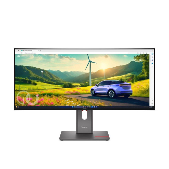LENOVO LCD P34WD-40 -  34'' ECO-IPS,21:9,3440x1440,120Hz,350cd,2000:1,4ms,repro,2xHDMI,DP,DC,USB-C(140W PD),RJ45,VESA