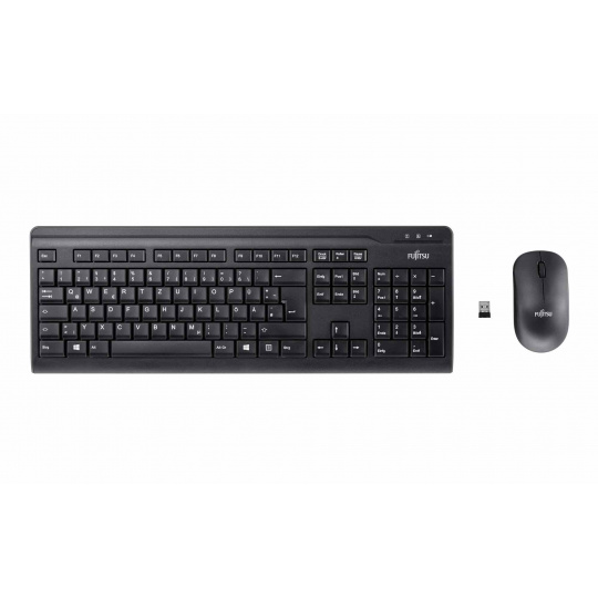 Bezdrôtová súprava klávesnice a myši FUJITSU - LX410 SK/SK - Bezdrôtová súprava myši KB
