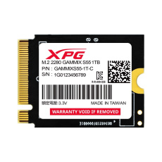 ADATA SSD 1TB XPG GAMMIX S55, PCIe Gen4x4, M.2 2230, (R:5000/ W:3700MB/s) ADATA SSD 1TB XPG GAMMIX S55, PCIe Gen4x4, M.2 2230, (R:5000/ W:3700MB/s)