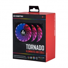 Ventilátor CHIEFTEC RGB TORNADO CF-3012-RGB