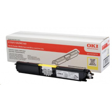 Toner Oki Yellow pre C110/C130 (2.5k) Toner Oki Yellow pre C110/C130 (2.5k)