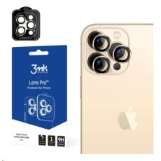 3mk Lens Protection Pro pro Apple iPhone 15 Pro Max, Dark Gold 3mk Lens Protection Pro pro Apple iPhone 15 Pro Max, Dark Gold