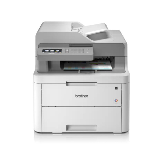 BROTHER multifunkce color LED DCP-L3550CDW - A4, 18ppm, 512MB, 600x600copy, USB2.0, WiFi, 250listů, ADF50, displ, DUPLEX