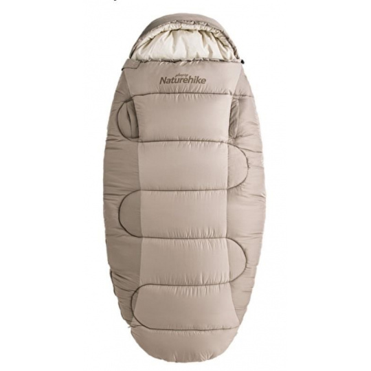 Naturehike oválný spací pytel PS200 1600g krémový