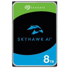 SEAGATE HDD 8TB SKYHAWK AI, 3.5", SATAIII, 7200 RPM, Cache 256MB