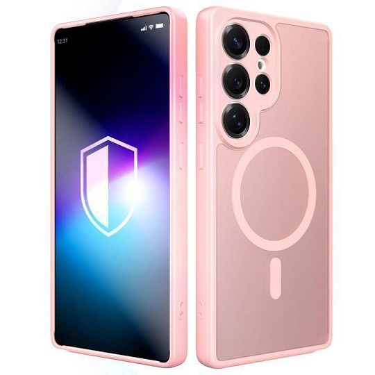 3mk ochranný kryt Misty MagCase Pink pro Samsung Galaxy S25 Ultra 3mk ochranný kryt Misty MagCase Pink pro Samsung Galaxy S25 Ultra