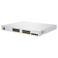 Cisco switch CBS350-24P-4G-EU (24xGbE,4xSFP,24xPoE+,195W,fanless) - REFRESH Cisco switch CBS350-24P-4G-EU (24xGbE,4xSFP,24xPoE+,195W,fanless) - REFRESH