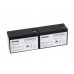 Batérie - FUKAWA FWU-124 sada batérií pre APCRBC124 (12V/9Ah, 2ks)