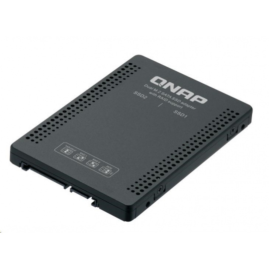 QNAP QDA-A2MAR diskový adaptér 2x M.2 SATA na 2,5" SATA