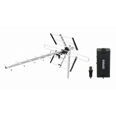 EVOLVEO Flexi 1A, venkovní DAB+/DVB-T2 anténa se zesilovačem Amp 1, filtr LTE,4G,5G EVOLVEO Flexi 1A, venkovní DAB+/DVB-T2 anténa se zesilovačem Amp 1, filtr LTE,4G,5G