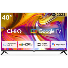 CHiQ L40H7G TV 40", FHD, smart, Google TV, dbx-tv, Dolby Audio, Frameless CHiQ L40H7G TV 40", FHD, smart, Google TV, dbx-tv, Dolby Audio, Frameless