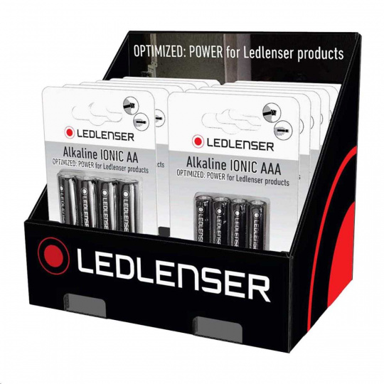 LEDLENSER 6xAA+AAA alkalické baterie - Blister