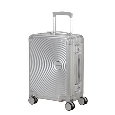 American Tourister Soundbox SPINNER ALU 55/20 EXP TSA Silver American Tourister Soundbox SPINNER ALU 55/20 EXP TSA Silver
