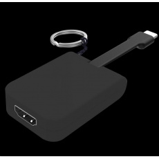Adaptér PREMIUMCORD USB 3.1 samec typu C na samicu HDMI, zástrčkový kábel a krúžok na kľúče Adaptér PREMIUMCORD USB 3.1 samec typu C na samicu HDMI, zástrčkový kábel a krúžok na kľúče