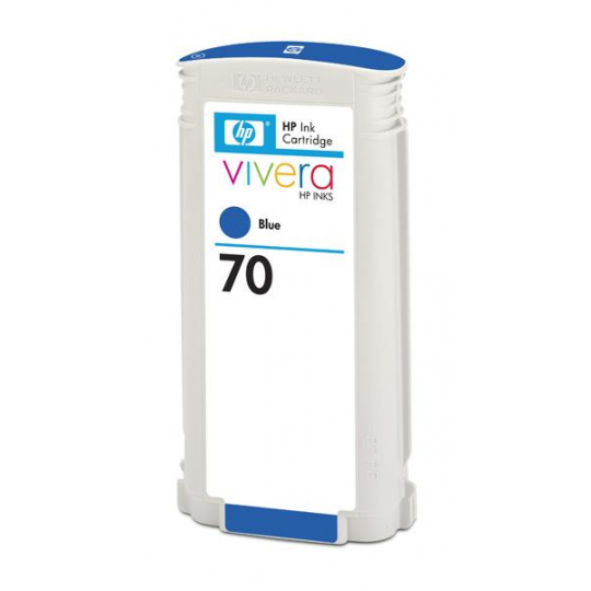 Modrý atrament HP 70 DJ, 130 ml, C9458A
