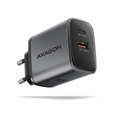 AXAGON ACU-PQ67, GaN nabíjačka do siete 67W, výstup USB-A + USB-C, PD3.0/PPS/QC4+/SFC2.0/Apple AXAGON ACU-PQ67, GaN nabíjačka do siete 67W, výstup USB-A + USB-C, PD3.0/PPS/QC4+/SFC2.0/Apple