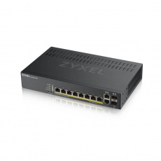 Zyxel GS1920-8HPV2 10-portový inteligentný riadený PoE prepínač, 8x gigabitový RJ45, 2x gigabitový RJ45/SFP, 130 W pre PoE Zyxel GS1920-8HPV2 10-portový inteligentný riadený PoE prepínač, 8x gigabitový RJ45, 2x gigabitový RJ45/SFP, 130 W pre PoE