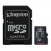 Karta Kingston 64GB microSDXC Industrial C10 A1 pSLC + adaptér SD
