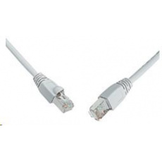 Solarix Patch kábel CAT6 SFTP PVC 1m sivý odolný proti zachyteniu C6-315GY-1MB Solarix Patch kábel CAT6 SFTP PVC 1m sivý odolný proti zachyteniu C6-315GY-1MB