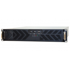 CHIEFTEC Rackmount 2U ATX, UNC-210T-B-U3-OP, čierna, bez zdroja napájania