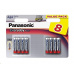 PANASONIC Alkalické baterie Everyday Power  LR03EPS/8BW AAA 1,5V (Blistr 8ks)