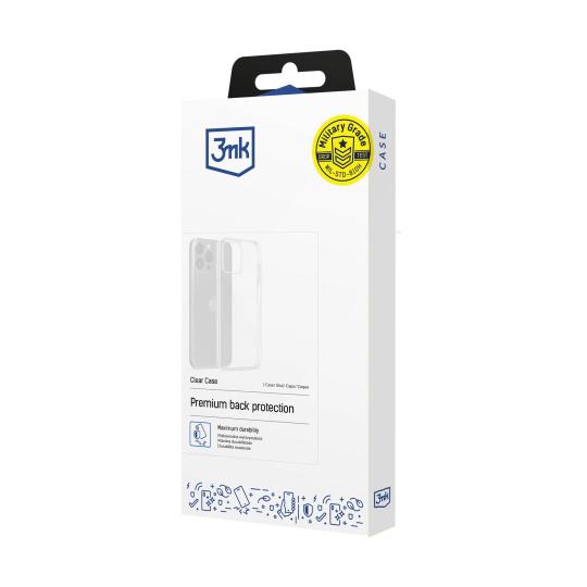 3mk ochranný kryt Clear Case pro Xiaomi 17 Pro 3mk ochranný kryt Clear Case pro Xiaomi 17 Pro