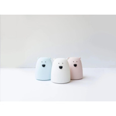 Rabbit & Friends Dotyková přenosná lampička medvídek | Růžová Rabbit & Friends Dotyková přenosná lampička medvídek | Růžová