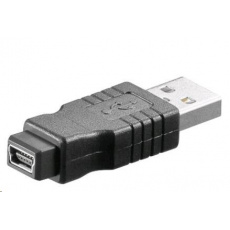 PREMIUMCORD Redukcia USB 2.0 A - MINI-B 5 PIN (M/F) PREMIUMCORD Redukcia USB 2.0 A - MINI-B 5 PIN (M/F)